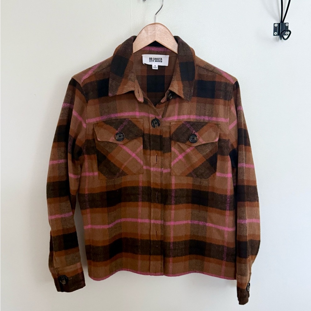 BB Dakota Steve Madden flannel shacket